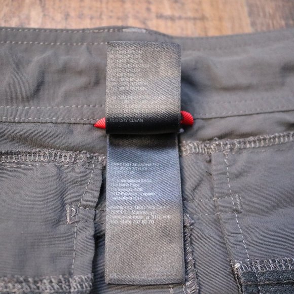 The North Face Shorts Women 10 Dark Gray Outdoor Hiking Camping - Picture 10 of 15